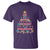 Cute Pink Flamingo Christmas Tree with Hibiscus Merry Xmas T Shirt - Wonder Print Shop