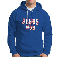 Christianity Religion Jesus Won Texas Hoodie - Wonder Print Shop