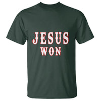 Christianity Religion Jesus Won Texas T Shirt - Wonder Print Shop