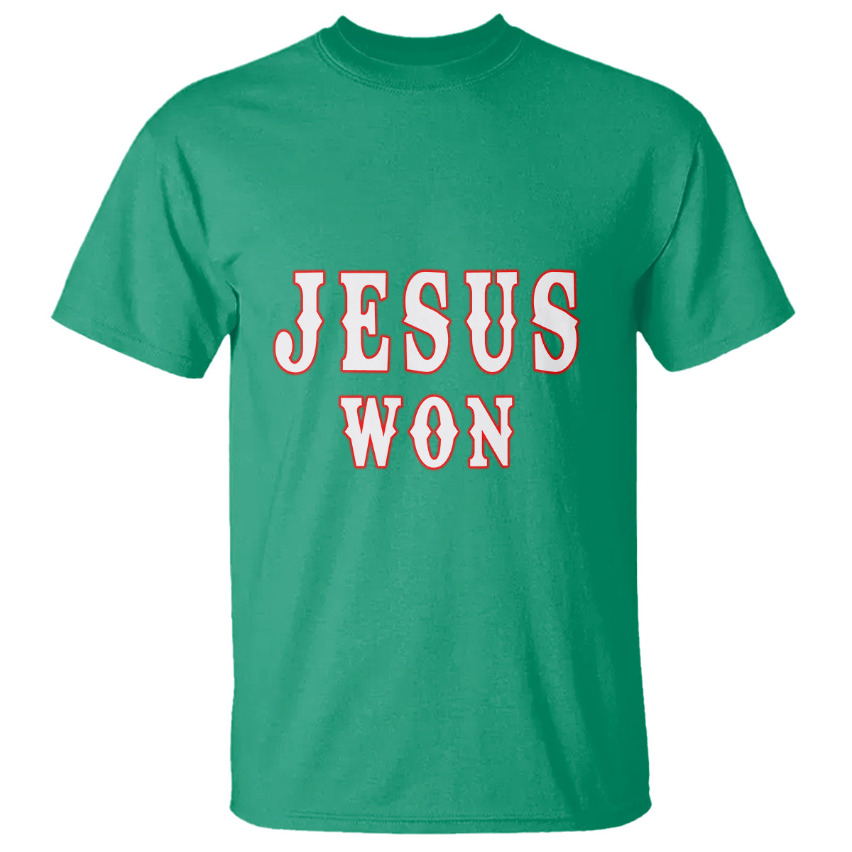 Christianity Religion Jesus Won Texas T Shirt - Wonder Print Shop