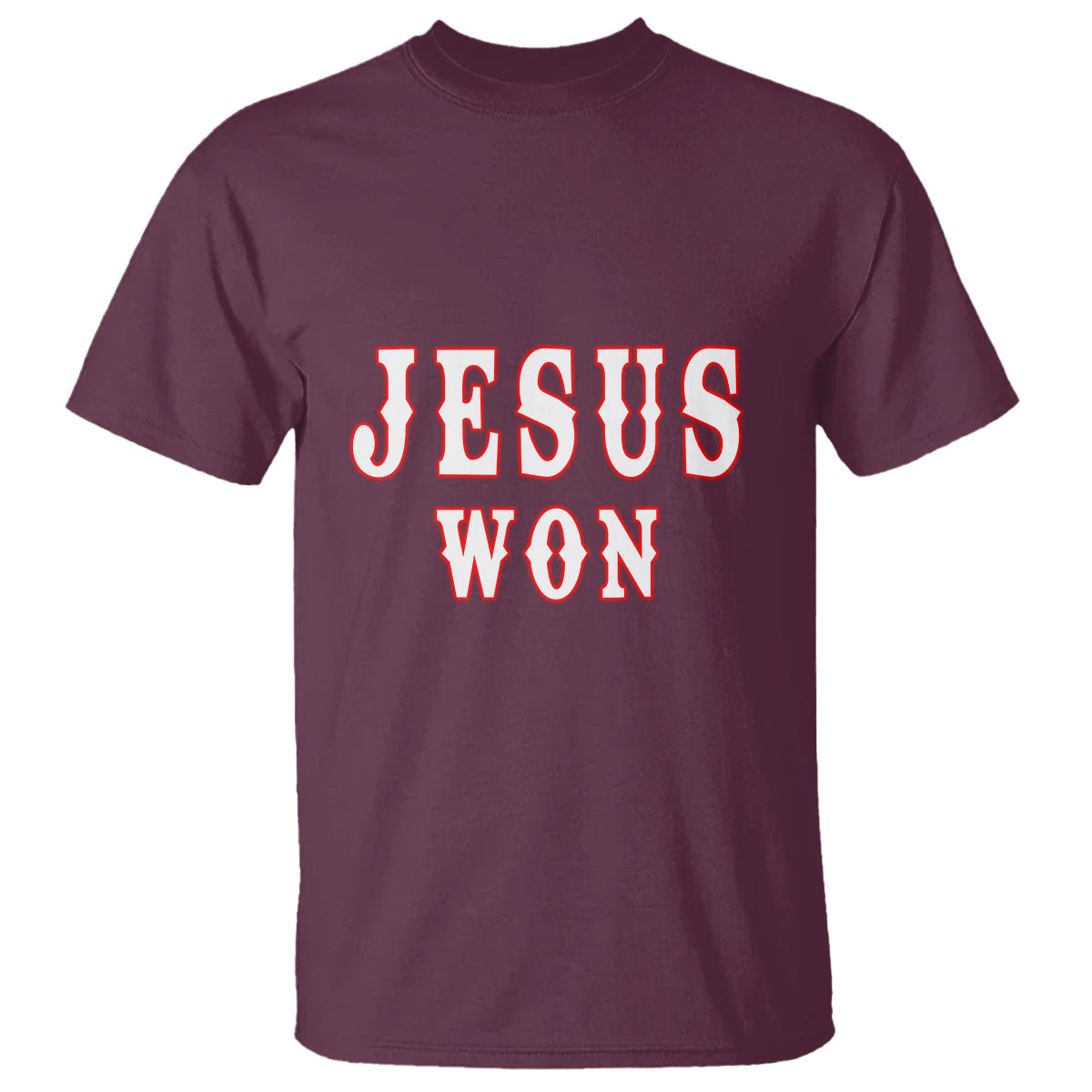 Christianity Religion Jesus Won Texas T Shirt - Wonder Print Shop