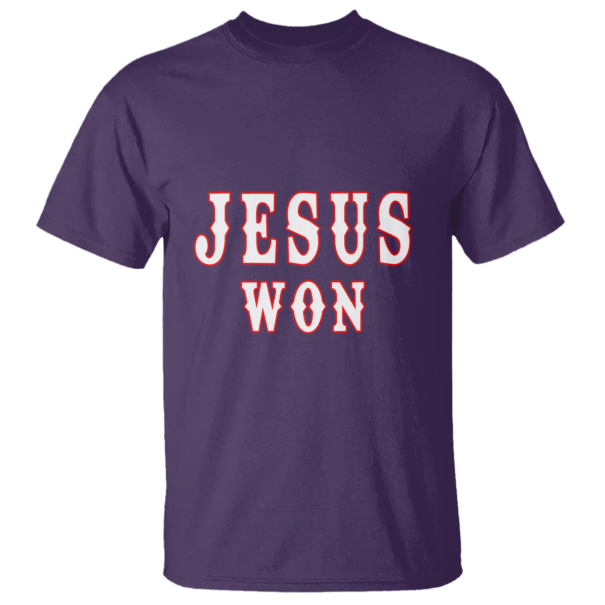 Christianity Religion Jesus Won Texas T Shirt - Wonder Print Shop