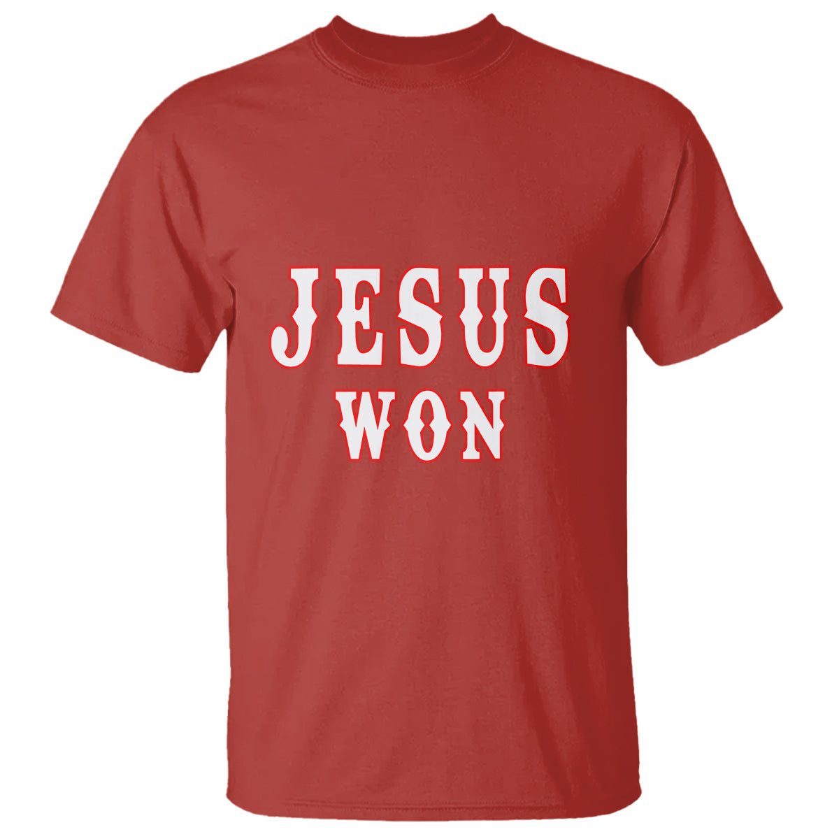 Christianity Religion Jesus Won Texas T Shirt - Wonder Print Shop