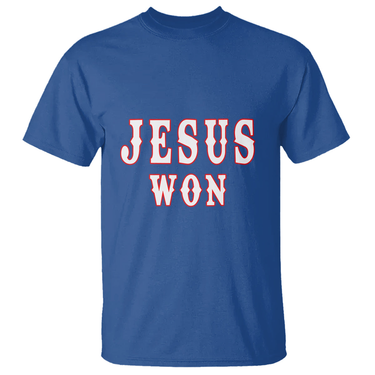 Christianity Religion Jesus Won Texas T Shirt - Wonder Print Shop