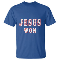 Christianity Religion Jesus Won Texas T Shirt - Wonder Print Shop