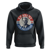 RFK Jr Kennedy 2024 Hoodie For President Vintage Button