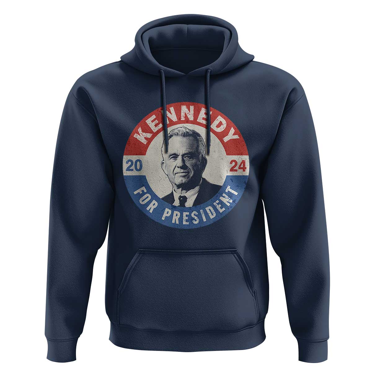 RFK Jr Kennedy 2024 Hoodie For President Vintage Button