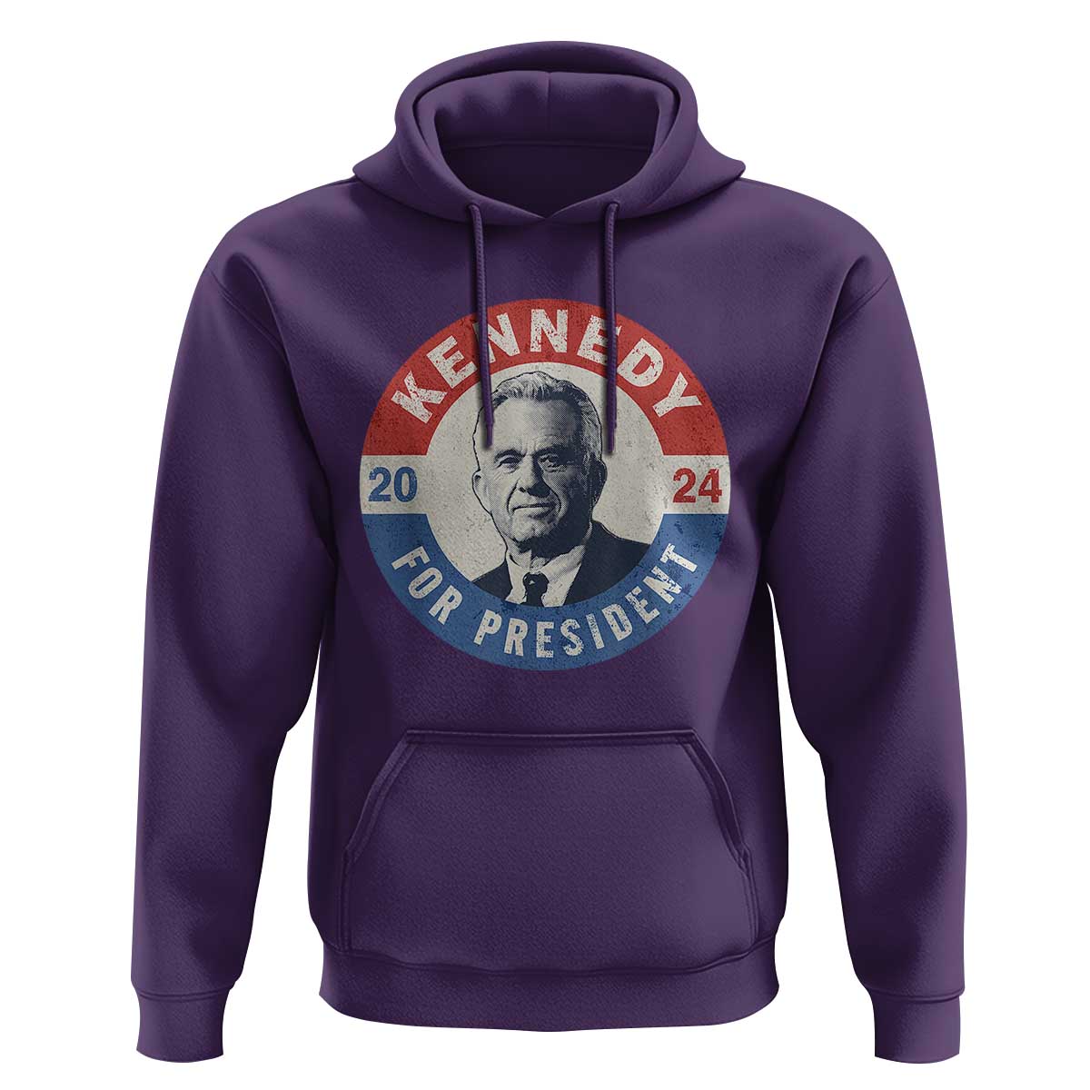 RFK Jr Kennedy 2024 Hoodie For President Vintage Button