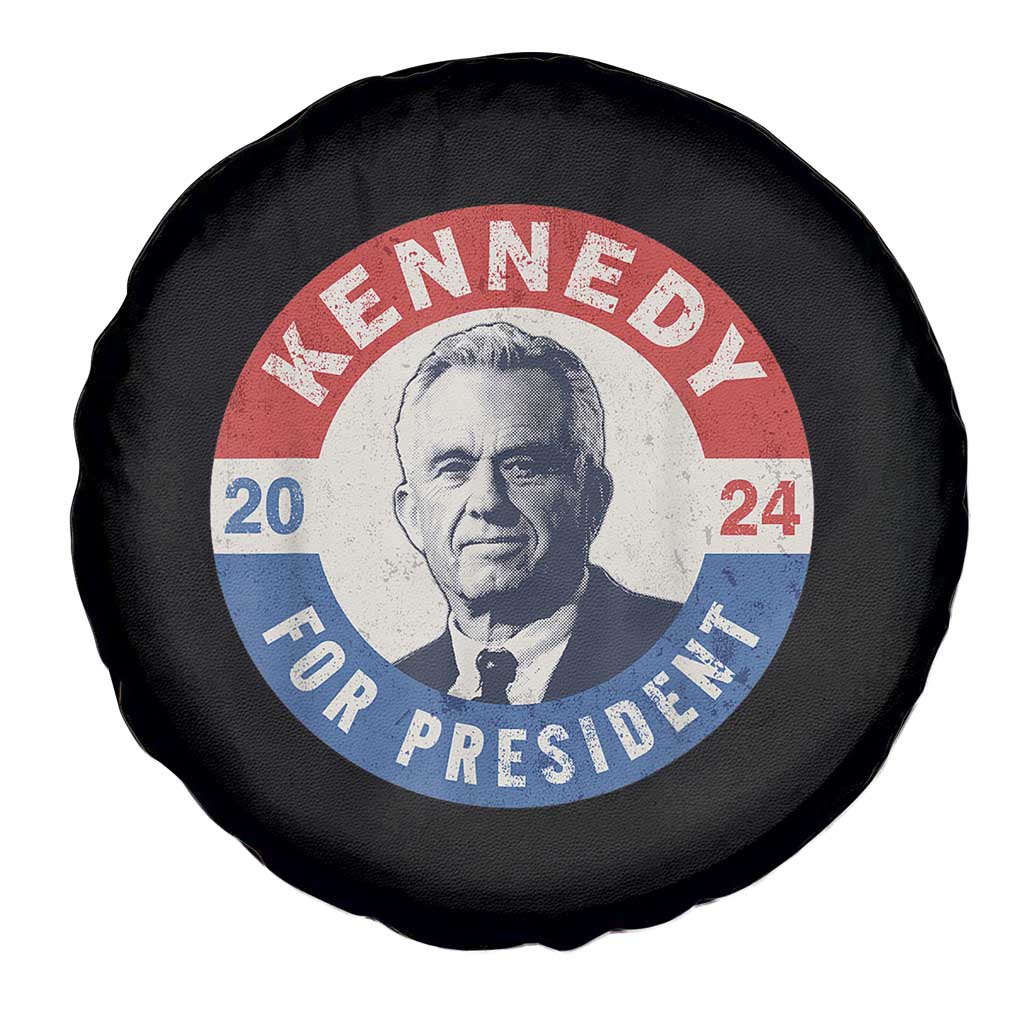 RFK Jr Kennedy 2024 Spare Tire Cover For President Vintage Button