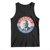RFK Jr Kennedy 2024 Tank Top For President Vintage Button