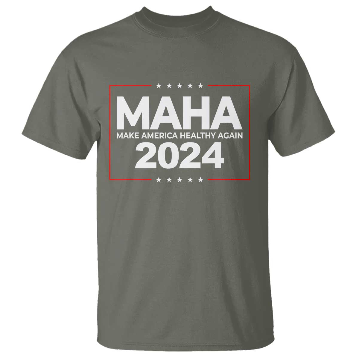 RFK Jr Kennedy 2024 T Shirt MAHA Make America Healthy Again - Wonder Print Shop