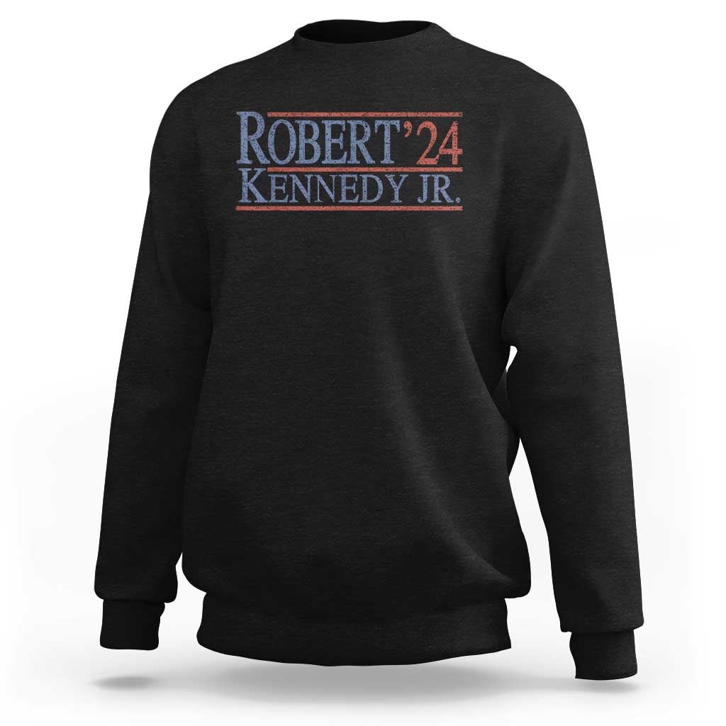 RFK Jr Kennedy 2024 Sweatshirt Distressed Robert Kennedy Jr. 24 - Wonder Print Shop