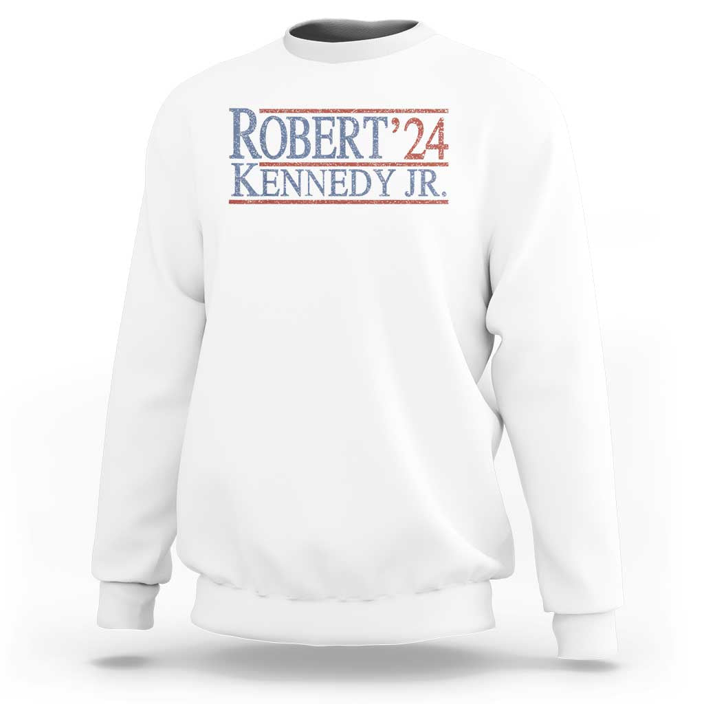 RFK Jr Kennedy 2024 Sweatshirt Distressed Robert Kennedy Jr. 24 - Wonder Print Shop