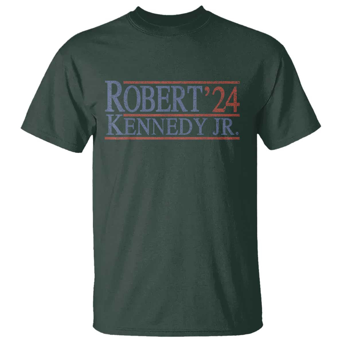 RFK Jr Kennedy 2024 T Shirt Distressed Robert Kennedy Jr. 24 - Wonder Print Shop