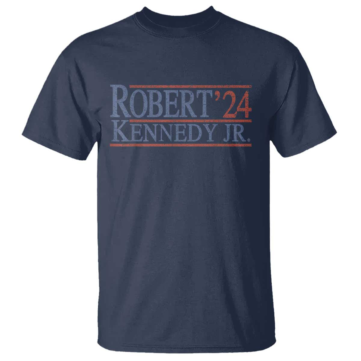 RFK Jr Kennedy 2024 T Shirt Distressed Robert Kennedy Jr. 24 - Wonder Print Shop