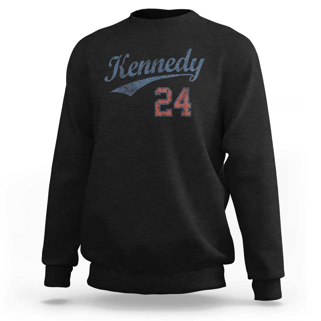 RFK Jr Kennedy 2024 Sweatshirt Team Kennedy 24 Vintage - Wonder Print Shop
