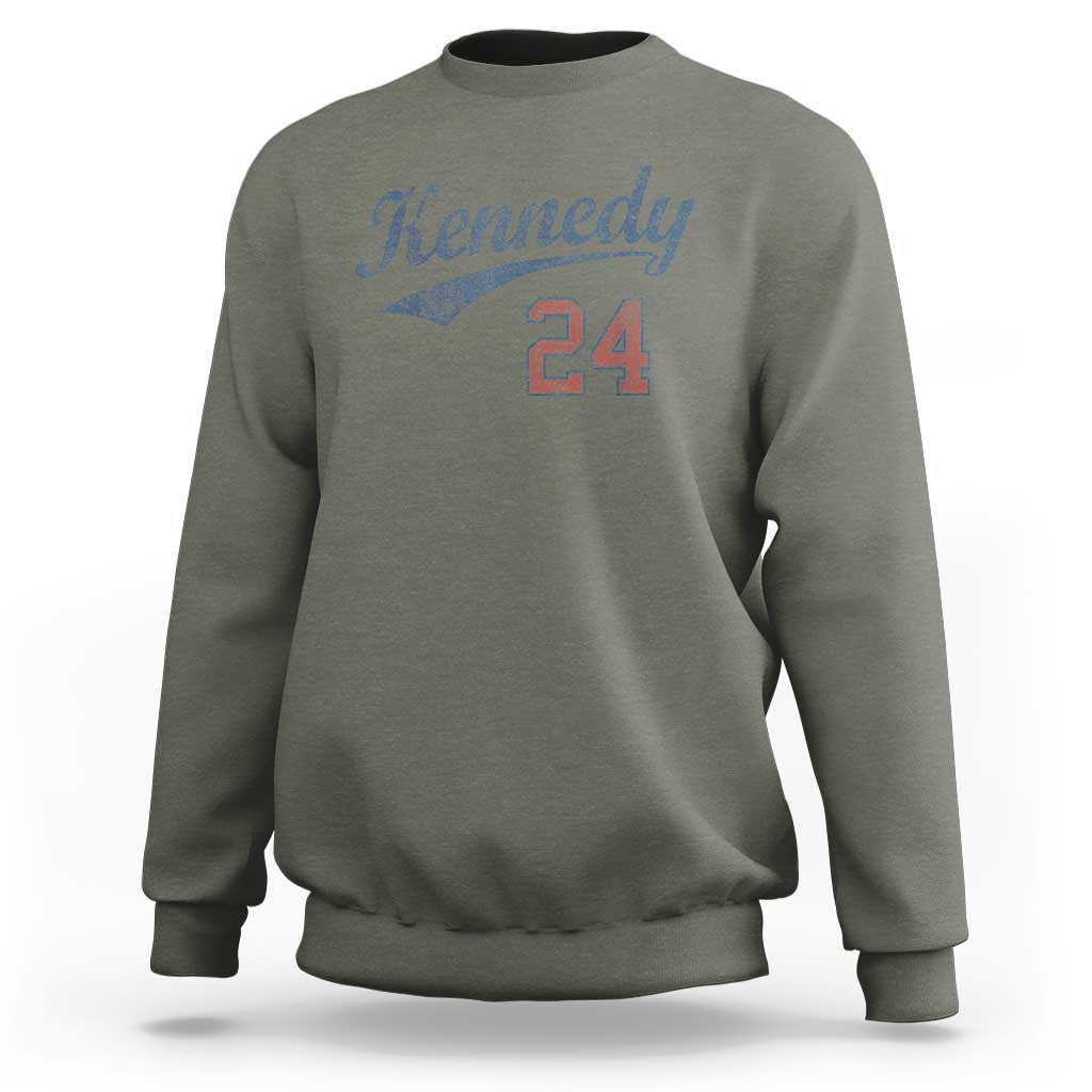 RFK Jr Kennedy 2024 Sweatshirt Team Kennedy 24 Vintage - Wonder Print Shop