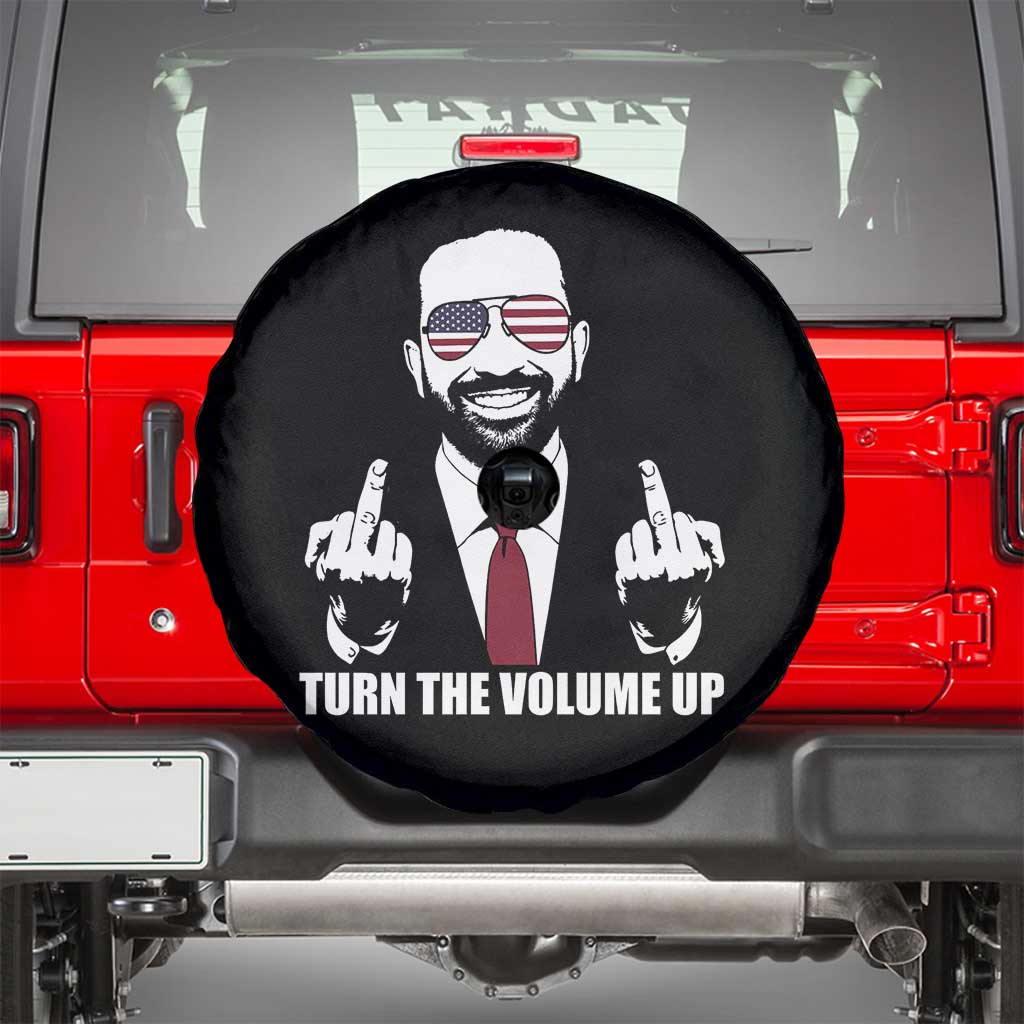 Zohran Mamdani Hope Spare Tire Cover Zoharan Mamdani USA Flag Funny Middle Finger - Wonder Print Shop