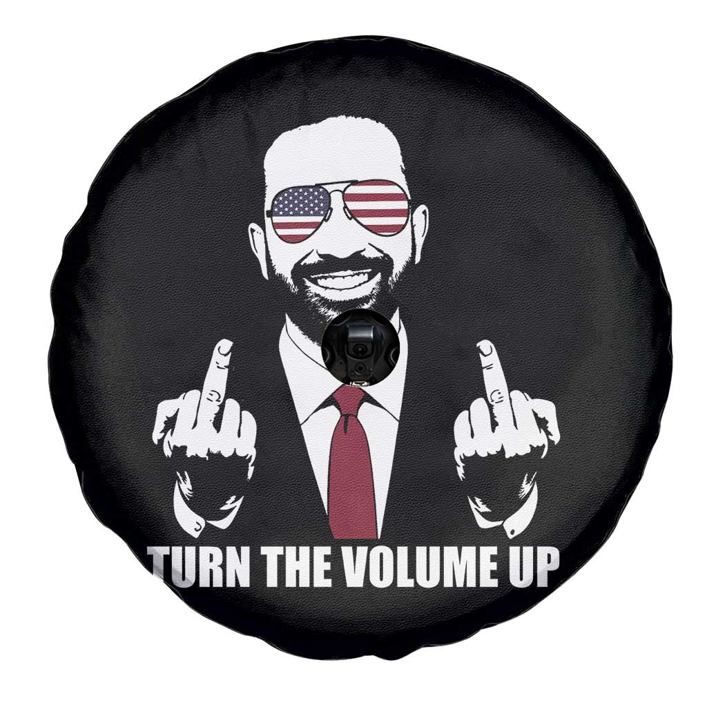 Zohran Mamdani Hope Spare Tire Cover Zoharan Mamdani USA Flag Funny Middle Finger - Wonder Print Shop