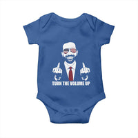 Zohran Mamdani Hope Baby Onesie Zoharan Mamdani USA Flag Funny Middle Finger - Wonder Print Shop