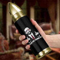 Zohran Mamdani Hope Bullet Tumbler Zoharan Mamdani USA Flag Funny Middle Finger - Wonder Print Shop