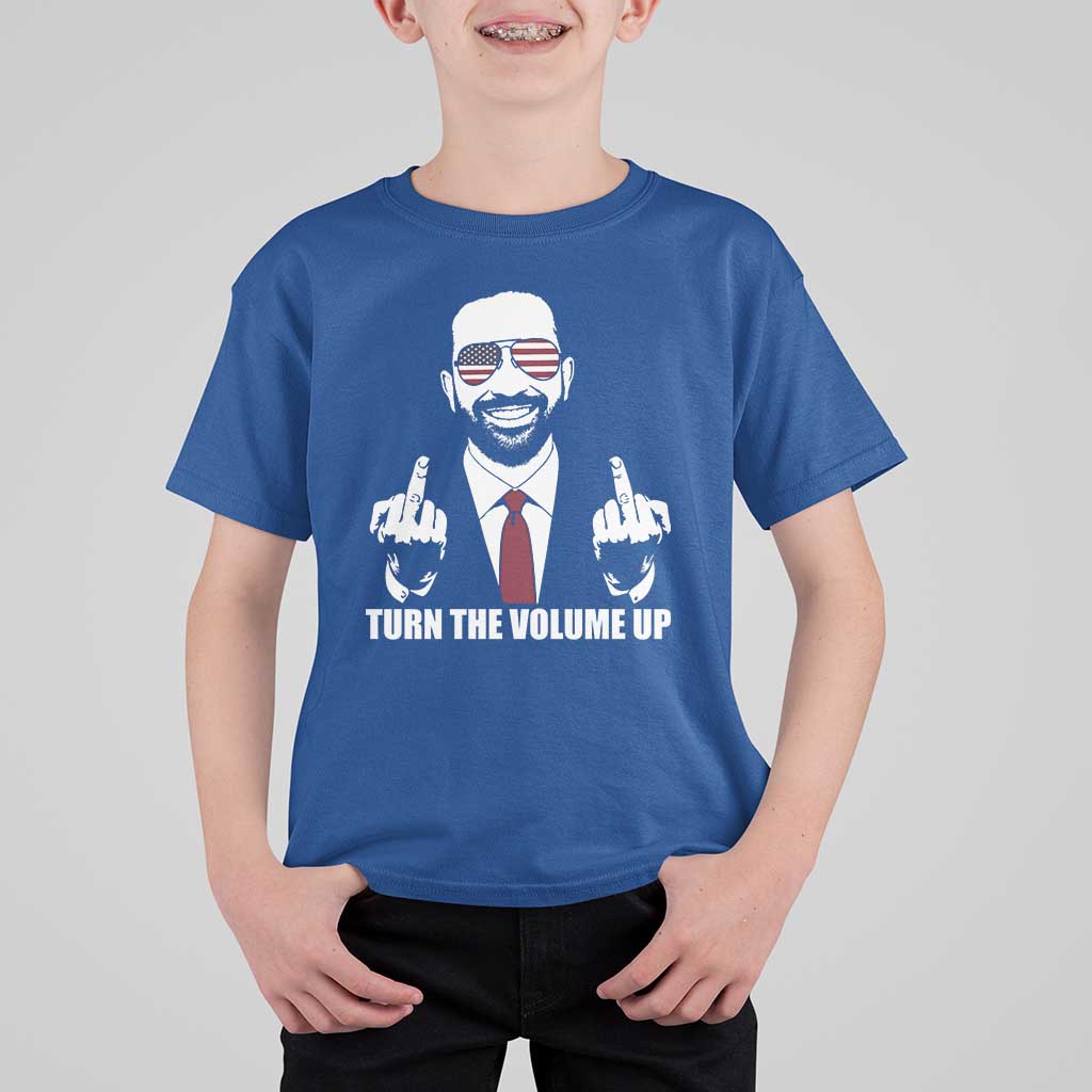Zohran Mamdani Hope T Shirt For Kid Zoharan Mamdani USA Flag Funny Middle Finger - Wonder Print Shop