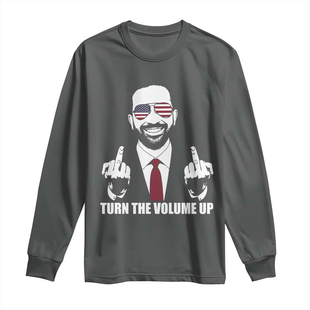 Zohran Mamdani Hope Long Sleeve Shirt Zoharan Mamdani USA Flag Funny Middle Finger - Wonder Print Shop