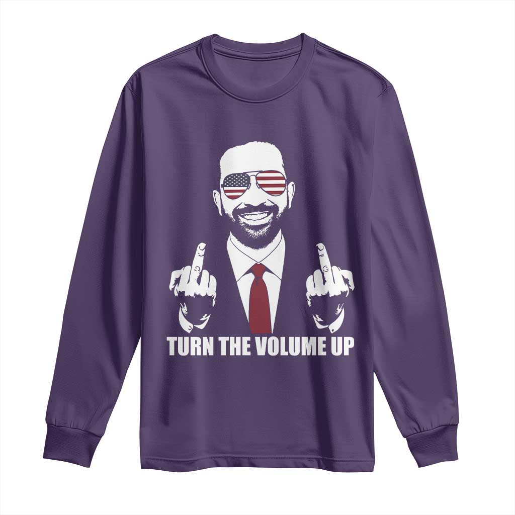 Zohran Mamdani Hope Long Sleeve Shirt Zoharan Mamdani USA Flag Funny Middle Finger - Wonder Print Shop