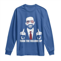 Zohran Mamdani Hope Long Sleeve Shirt Zoharan Mamdani USA Flag Funny Middle Finger - Wonder Print Shop