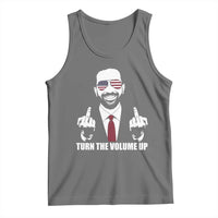 Zohran Mamdani Hope Tank Top Zoharan Mamdani USA Flag Funny Middle Finger - Wonder Print Shop