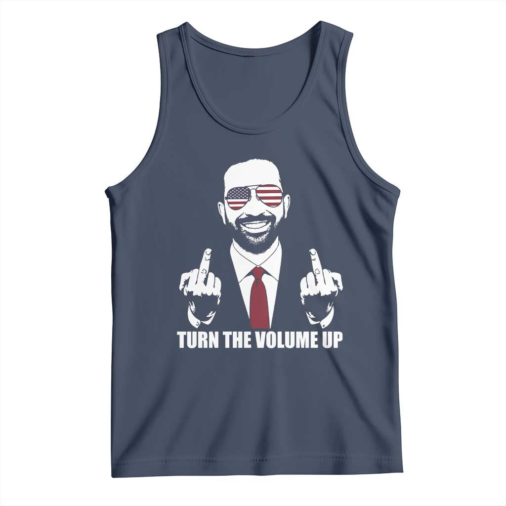Zohran Mamdani Hope Tank Top Zoharan Mamdani USA Flag Funny Middle Finger - Wonder Print Shop