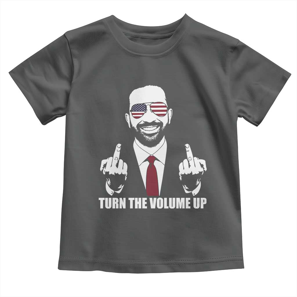 Zohran Mamdani Hope Toddler T Shirt Zoharan Mamdani USA Flag Funny Middle Finger - Wonder Print Shop