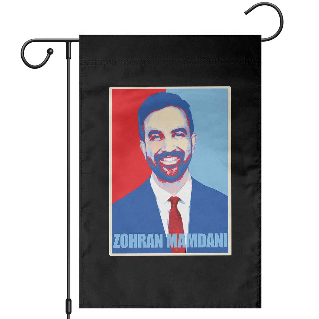 Zohran Madamni Garden Flag for New York Mayor - Wonder Print Shop