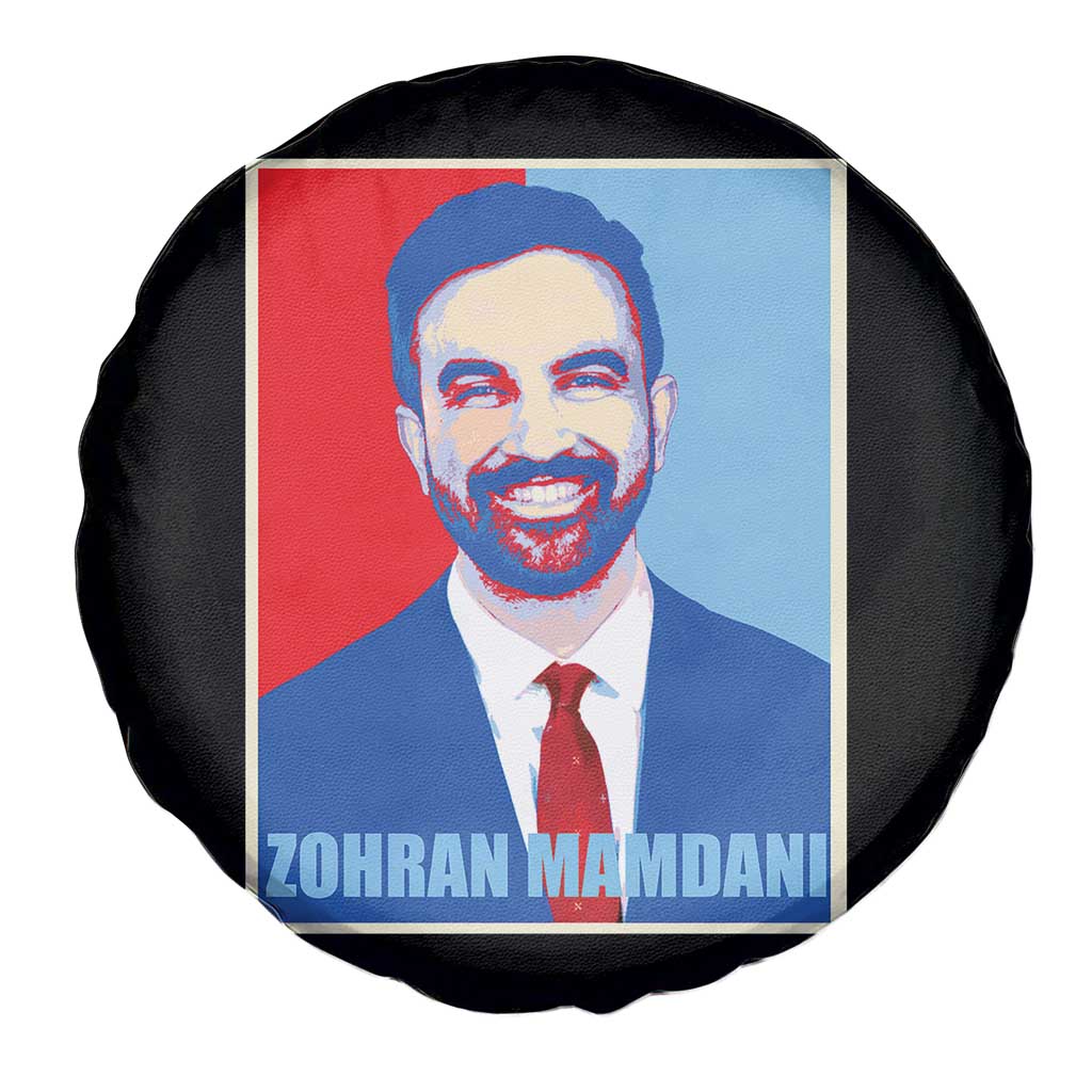 Zohran Madamni Spare Tire Cover for New York Mayor - Wonder Print Shop