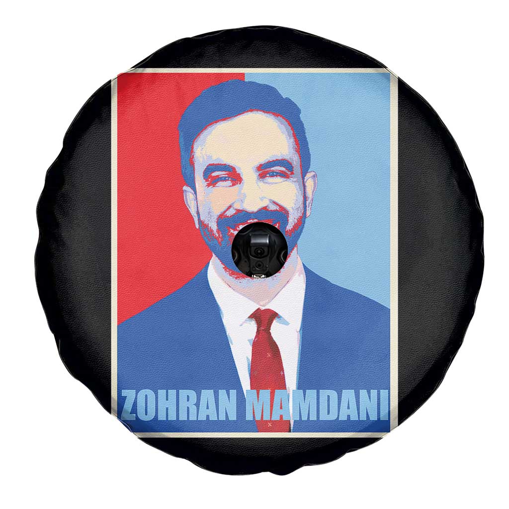Zohran Madamni Spare Tire Cover for New York Mayor - Wonder Print Shop