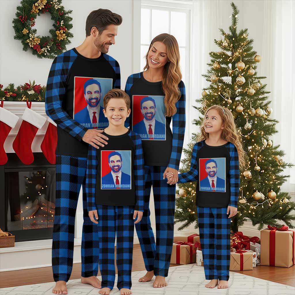 Zohran Madamni Plaid Pajama Set for New York Mayor - Wonder Print Shop