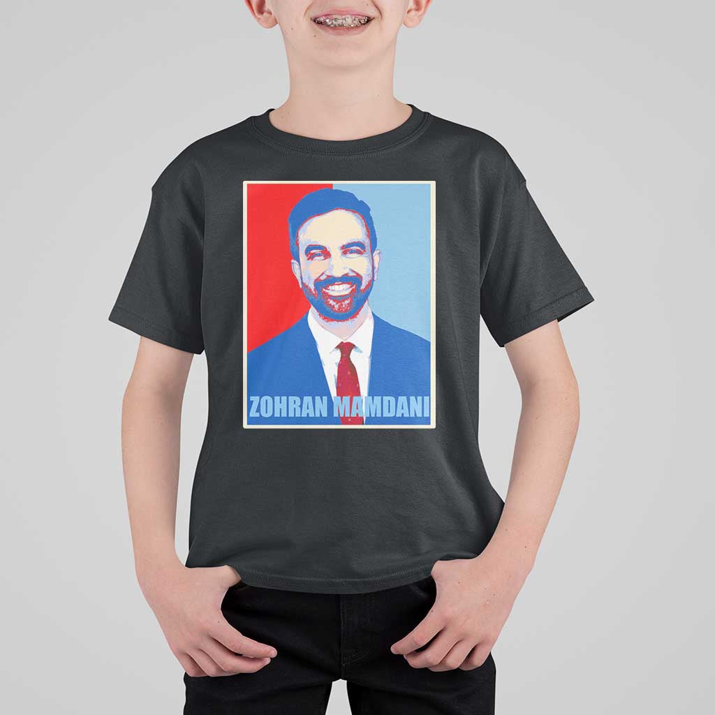 Zohran Madamni T Shirt For Kid for New York Mayor - Wonder Print Shop