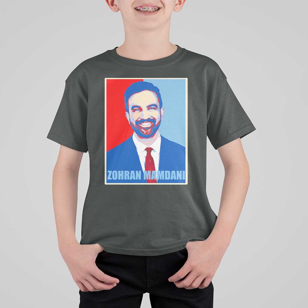 Zohran Madamni T Shirt For Kid for New York Mayor - Wonder Print Shop