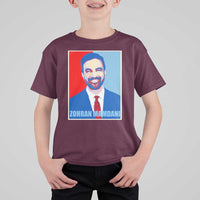 Zohran Madamni T Shirt For Kid for New York Mayor - Wonder Print Shop