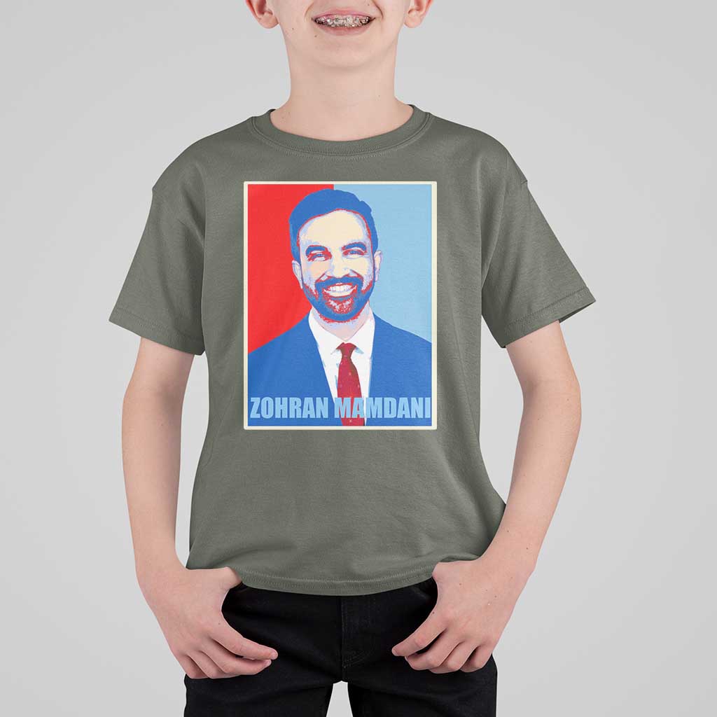 Zohran Madamni T Shirt For Kid for New York Mayor - Wonder Print Shop