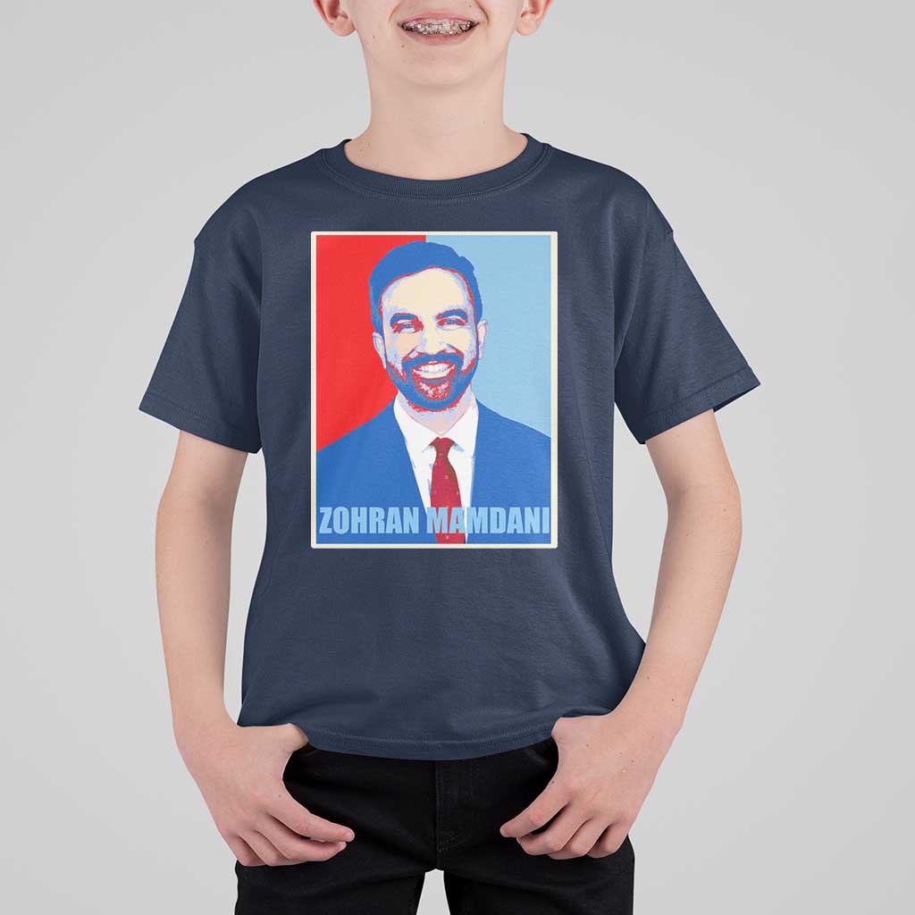 Zohran Madamni T Shirt For Kid for New York Mayor - Wonder Print Shop