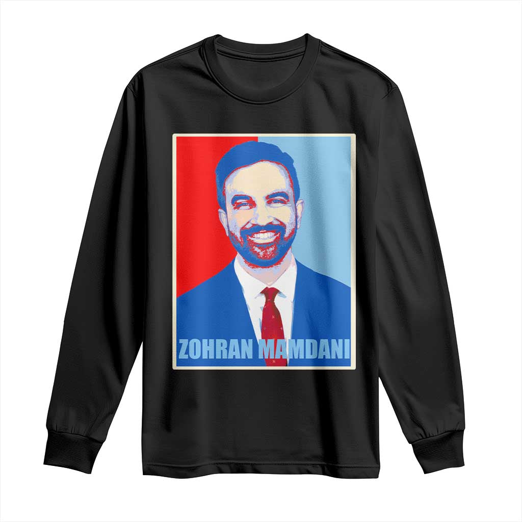 Zohran Madamni Long Sleeve Shirt for New York Mayor - Wonder Print Shop