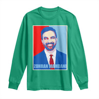 Zohran Madamni Long Sleeve Shirt for New York Mayor - Wonder Print Shop
