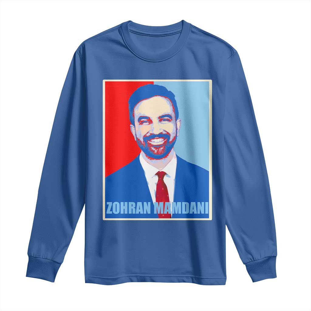 Zohran Madamni Long Sleeve Shirt for New York Mayor - Wonder Print Shop