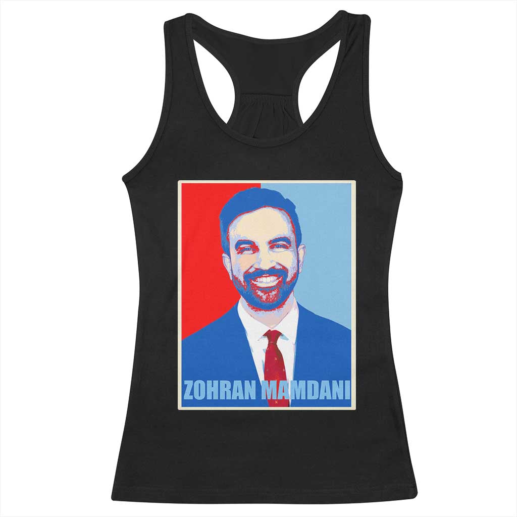 Zohran Madamni Racerback Tank Top for New York Mayor - Wonder Print Shop
