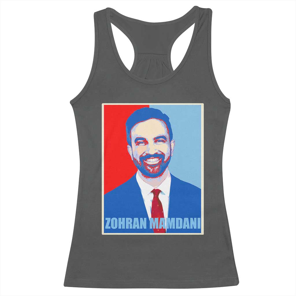Zohran Madamni Racerback Tank Top for New York Mayor - Wonder Print Shop