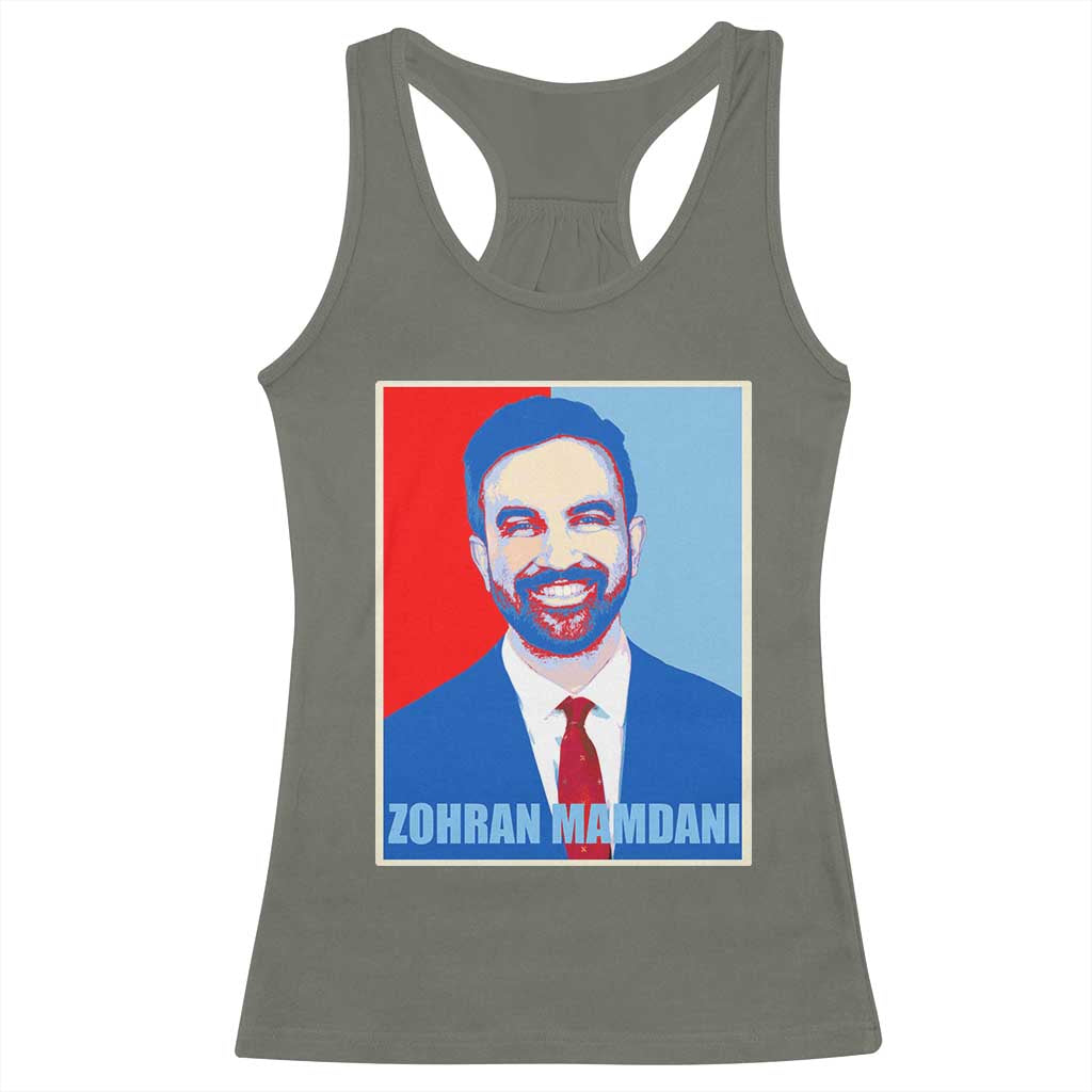 Zohran Madamni Racerback Tank Top for New York Mayor - Wonder Print Shop