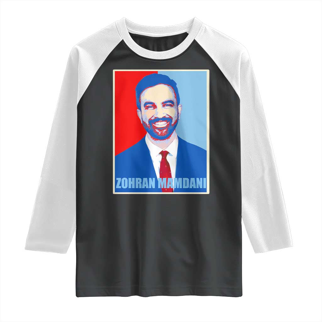 Zohran Madamni Raglan Shirt for New York Mayor - Wonder Print Shop