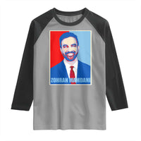 Zohran Madamni Raglan Shirt for New York Mayor - Wonder Print Shop