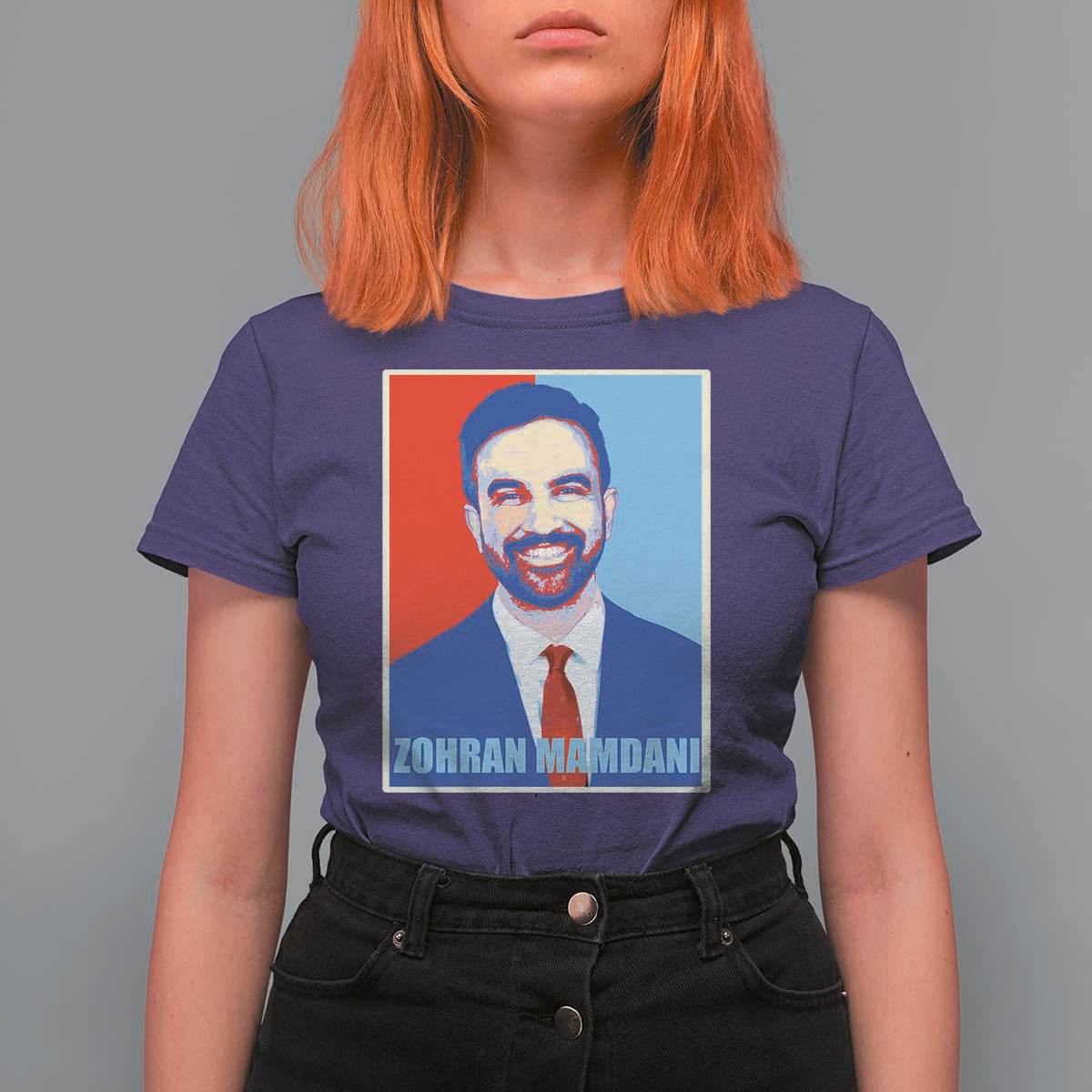 Zohran Madamni T Shirt For Women for New York Mayor - Wonder Print Shop